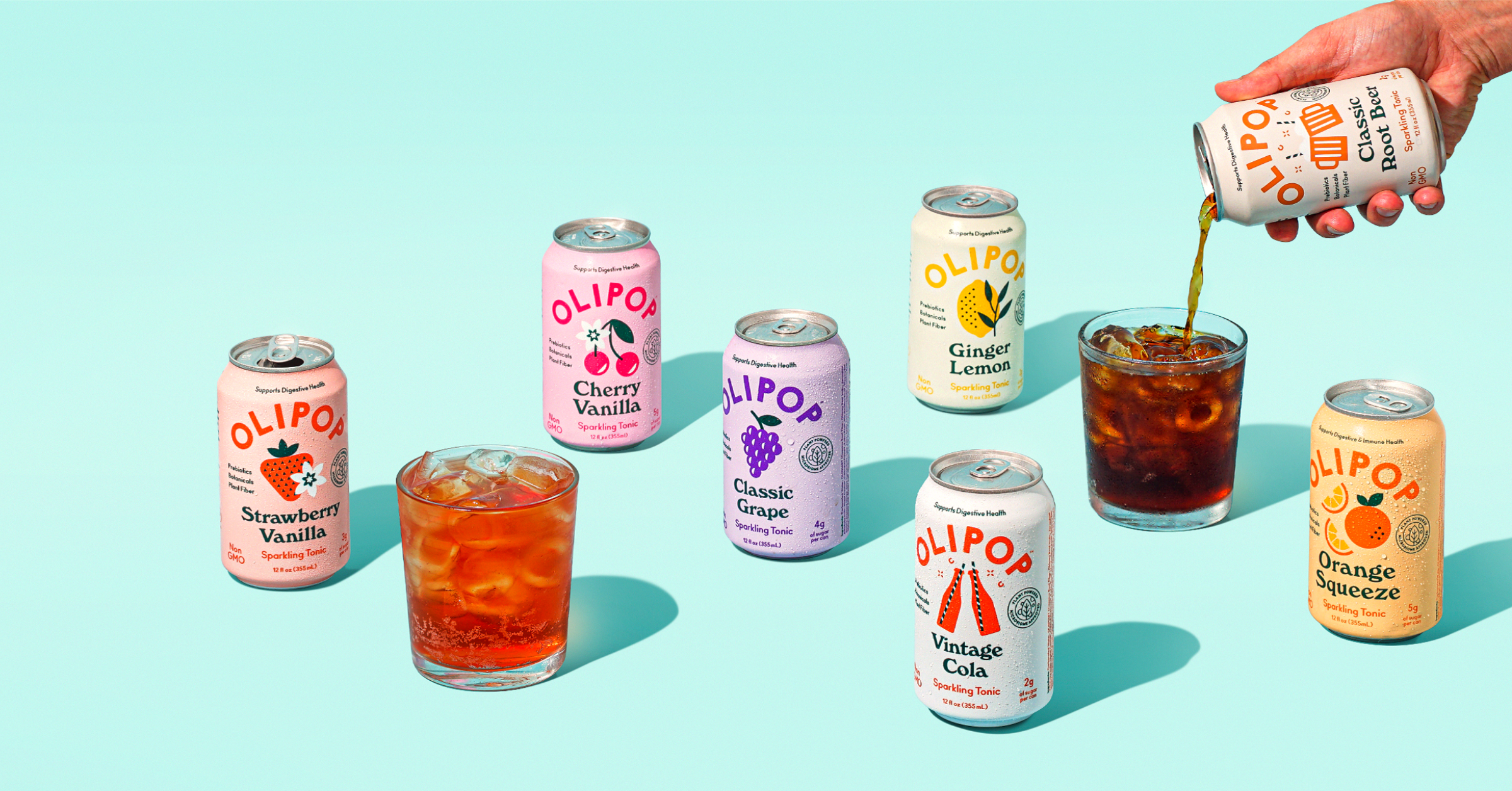 Olipop prebiotic soda